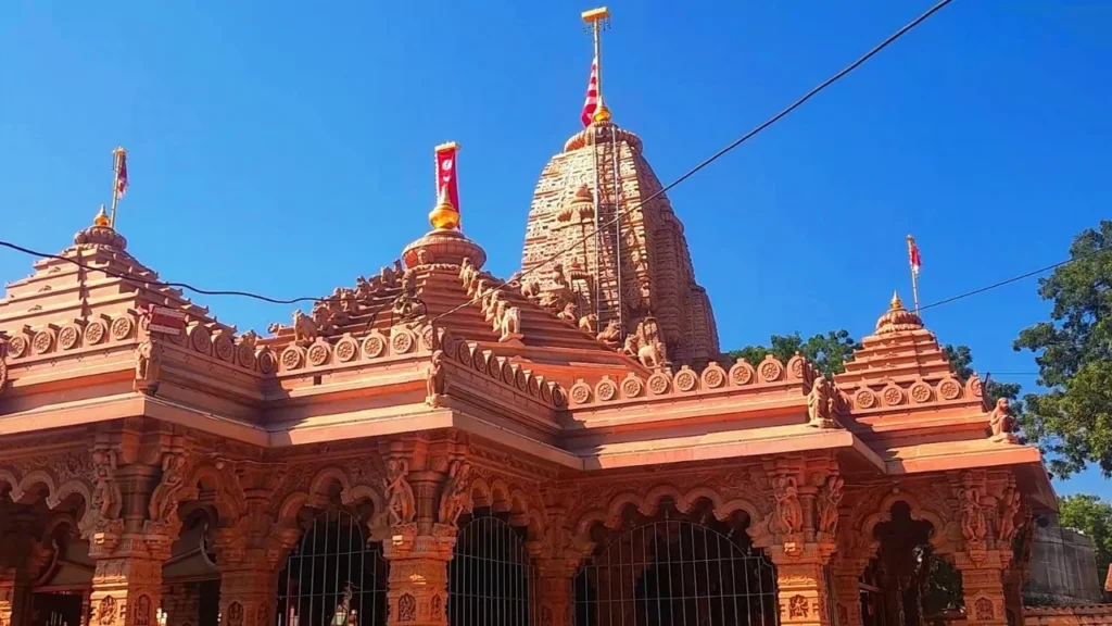 ashapura mata mandir at mata no madh in kutch gujarat