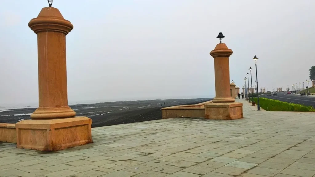 devka beach of daman development