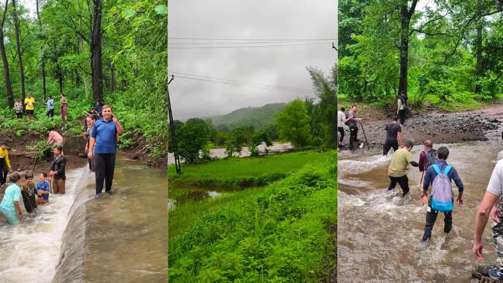 medha waterfall gujarat kaise pahuche kaha hai