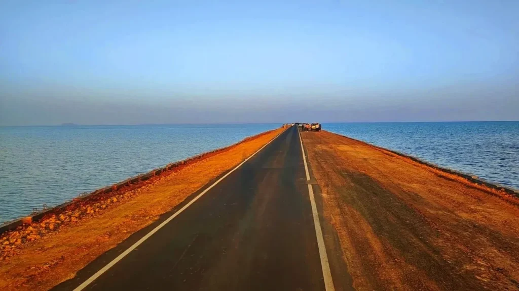 road to heaven going to dholavira in kutch gujarat