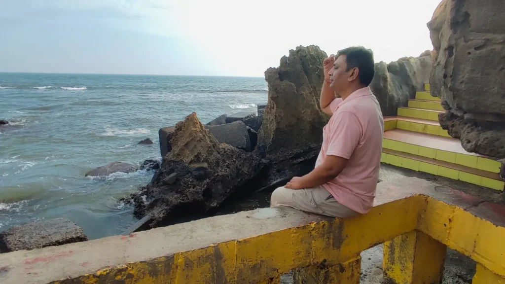 diu sea view from gangeshwar mahadev mandir