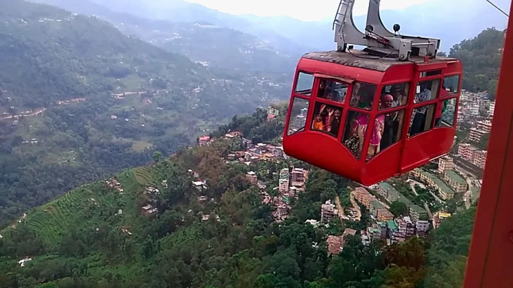 ropeway gangtok sikkim