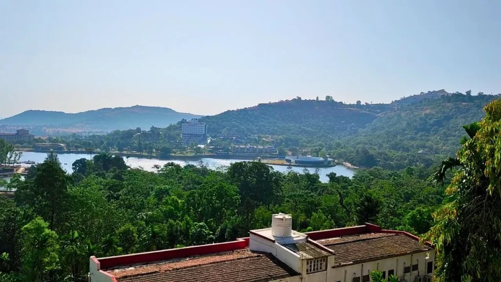 saputara hill view from top of chitrakoot hill resort