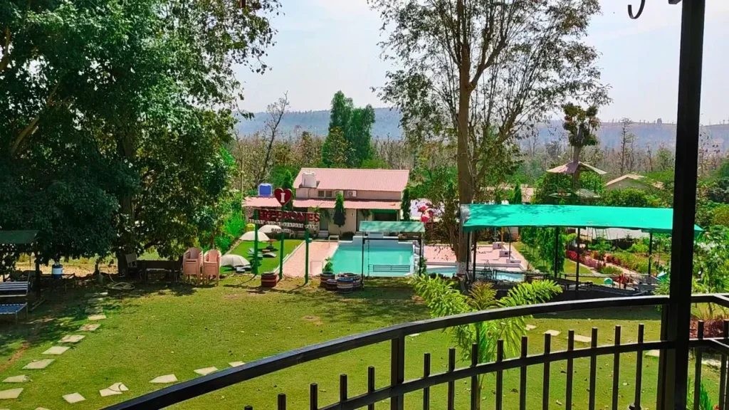 treebones resort view from room balcony