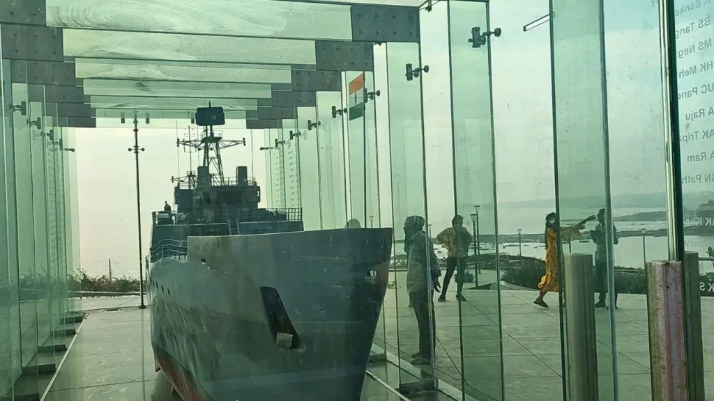 ins khukri memorial in diu