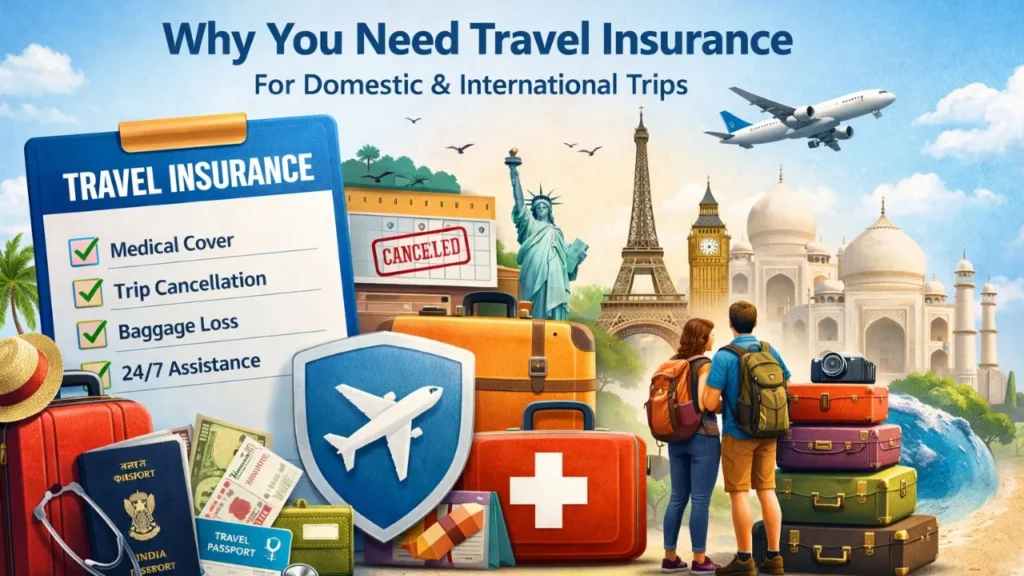 ट्रैवल इंश्योरेंस क्या हैं travel insurance kya hai ekta insurence
